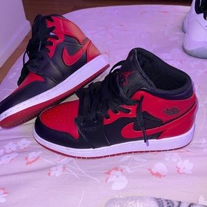 Red Mid Jordan 1’s